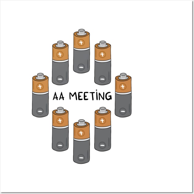 AA meeting Wall Art by adrianserghie